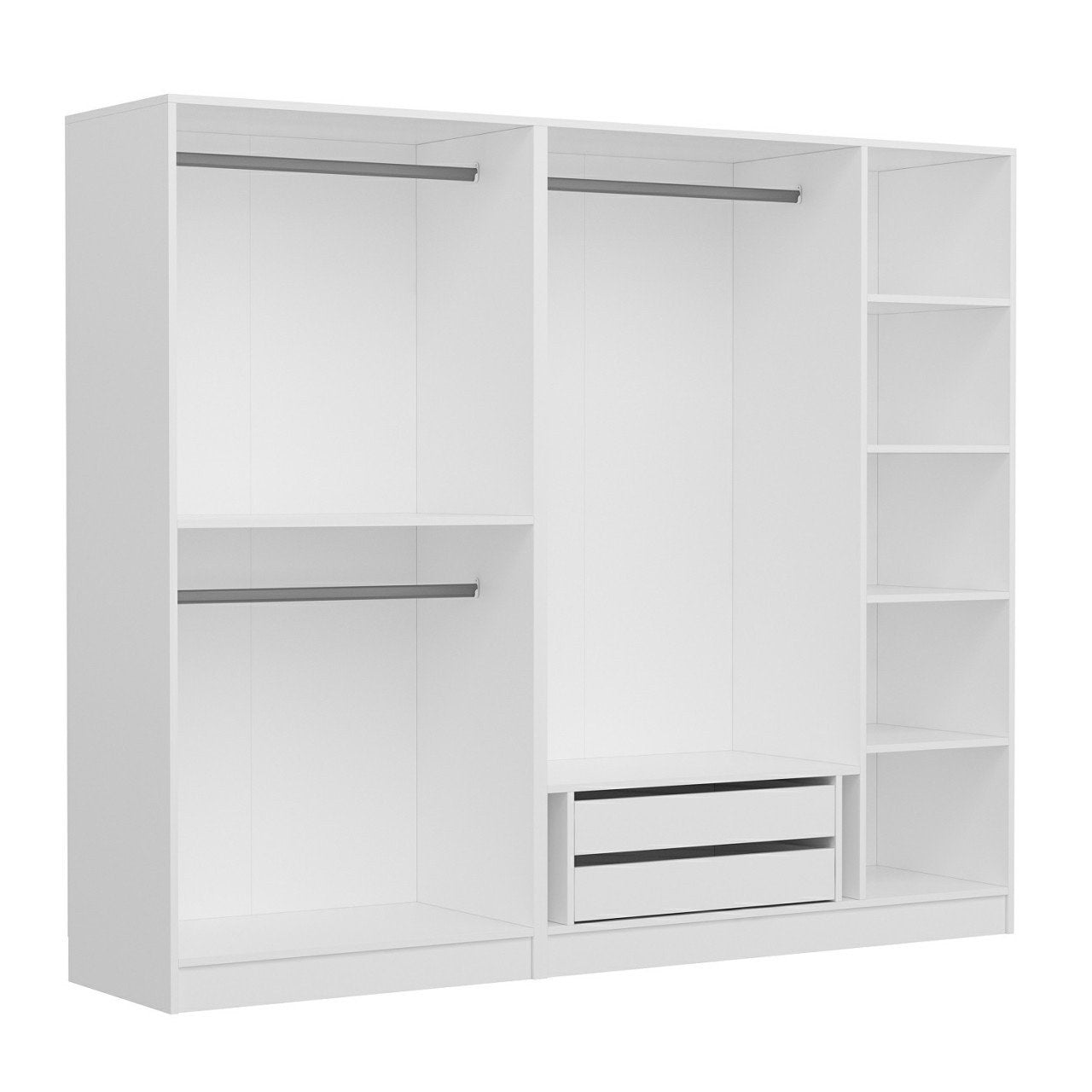 Garderoba, Kale 5 Bolme 2 Cekmece 210 - White