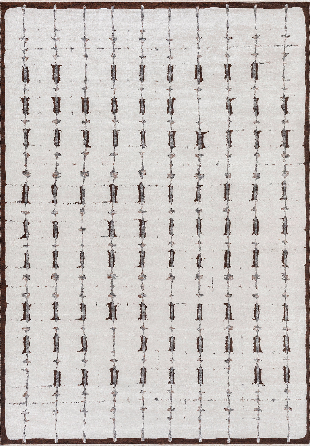 Tepih MAYA DARK BROWN, 200 x 300 cm