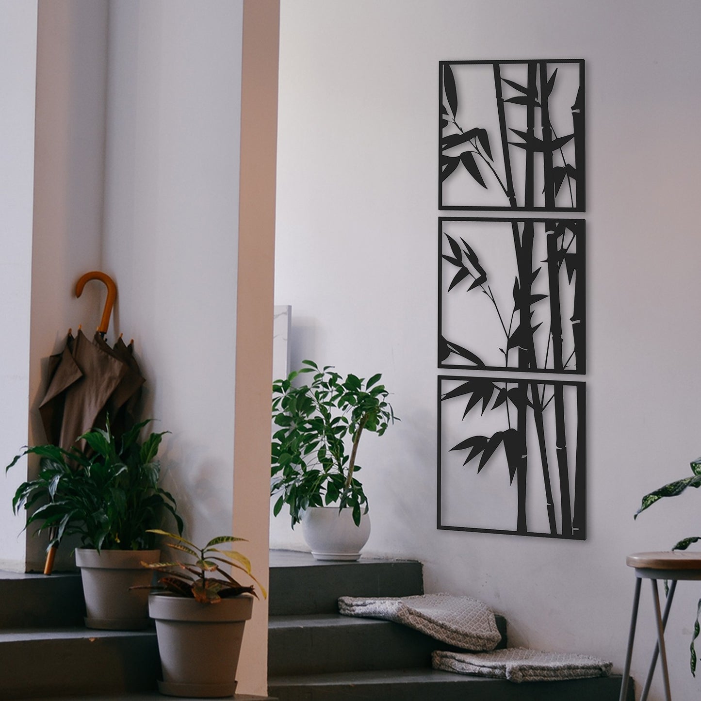 Metalna zidna dekoracija Bamboo - APT041LS