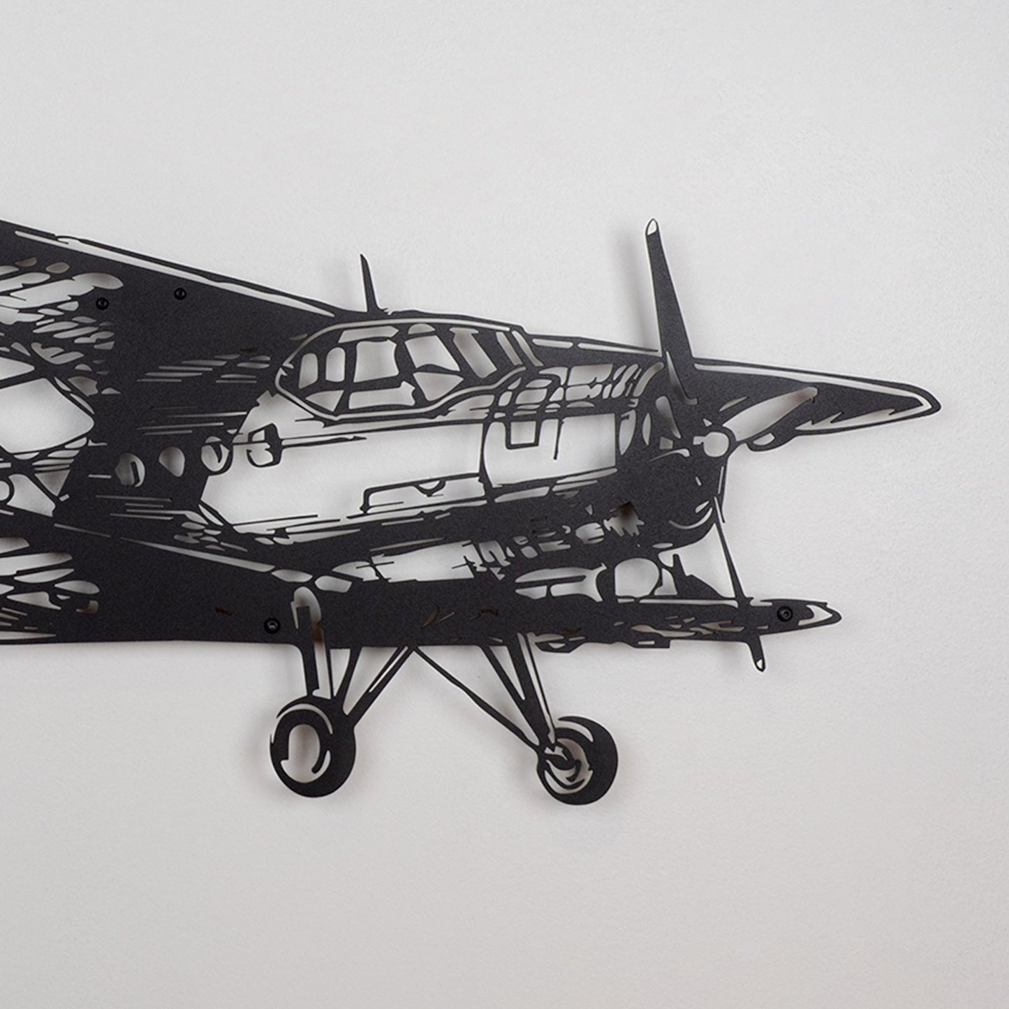 Metalna zidna dekoracija Airplane - APT322MS