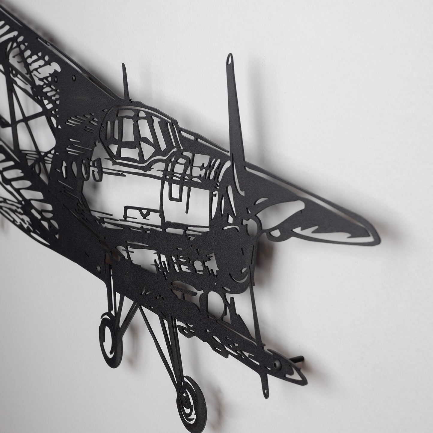 Metalna zidna dekoracija Airplane - APT322MS