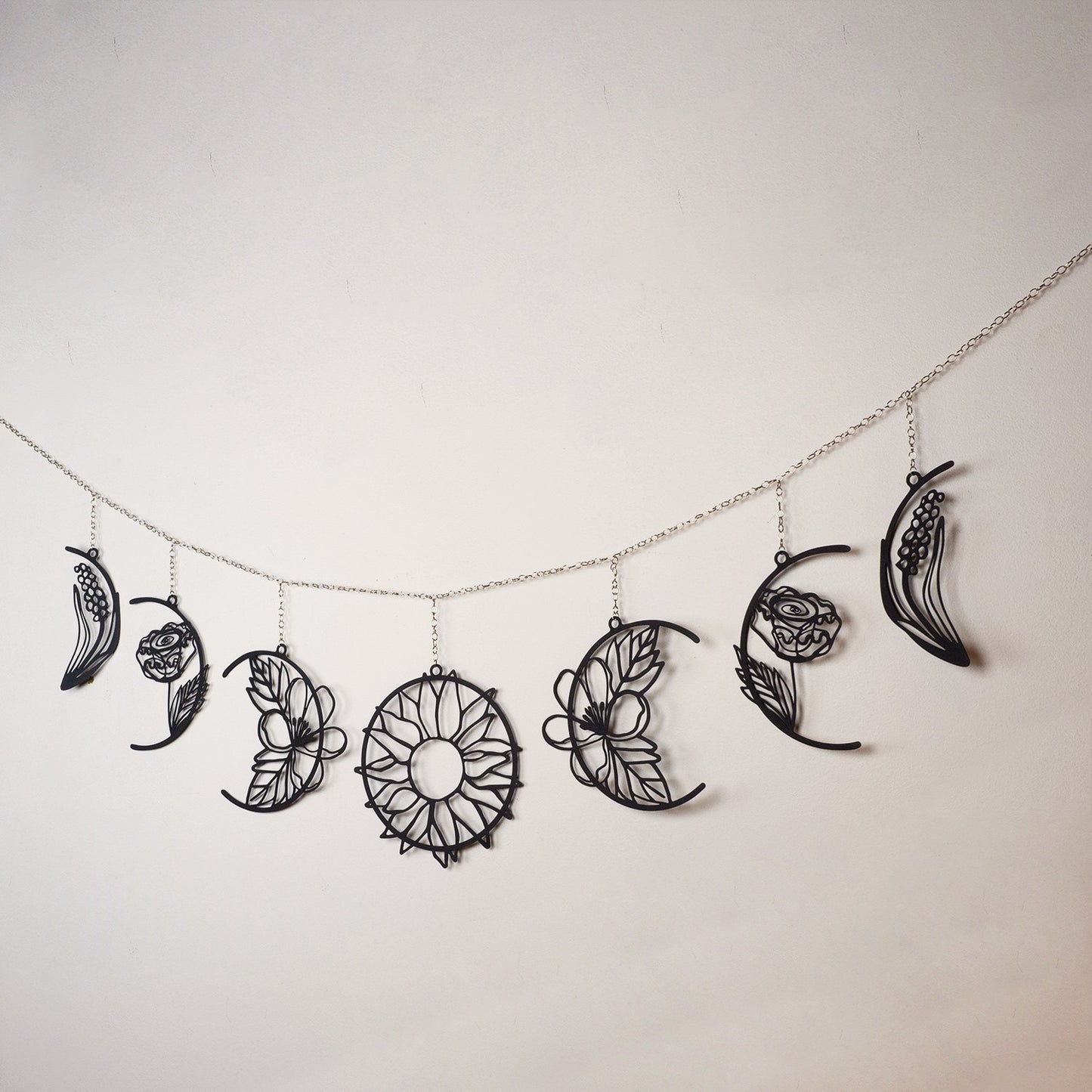Metalna zidna dekoracija Moon Phases - APT534MS