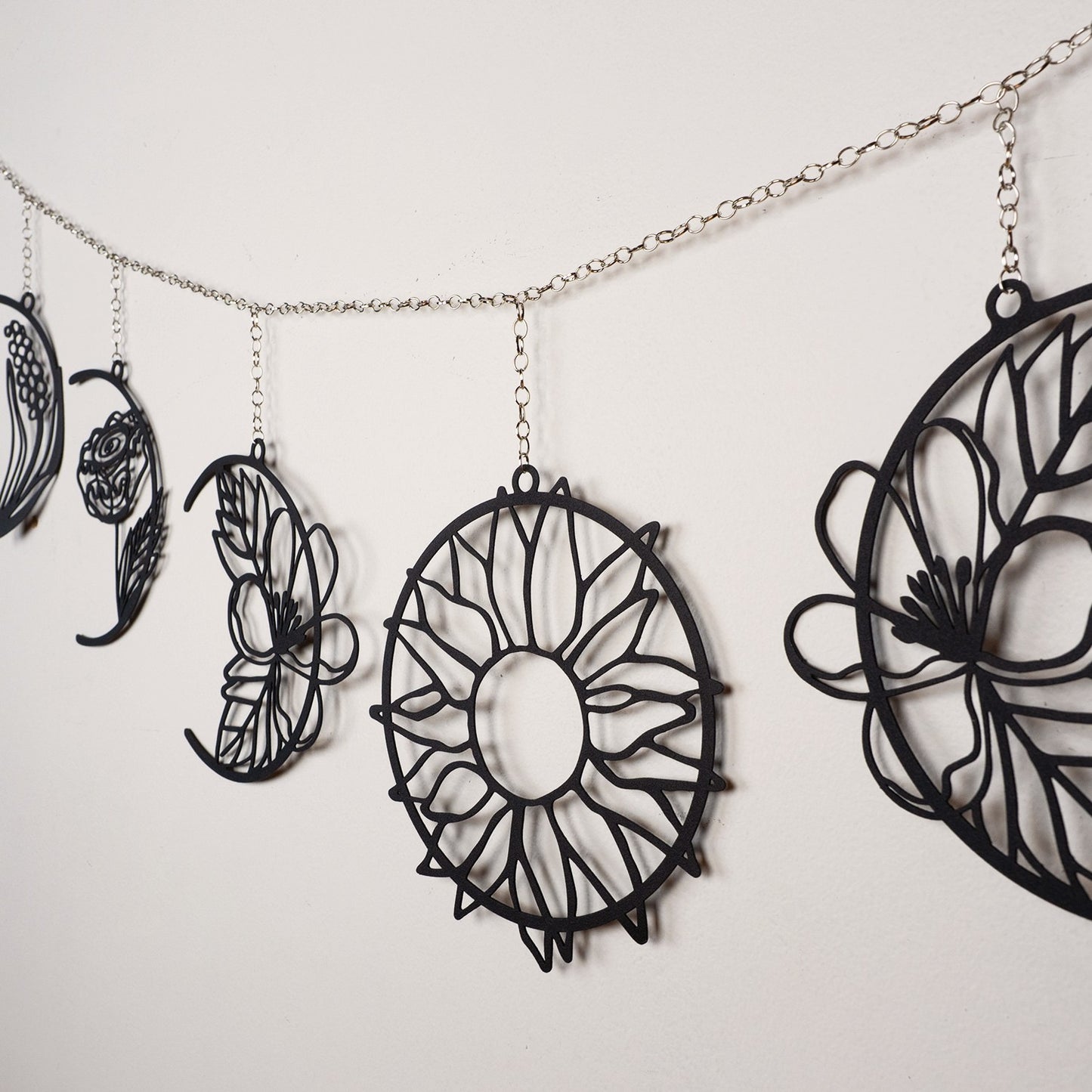 Metalna zidna dekoracija Moon Phases - APT534MS