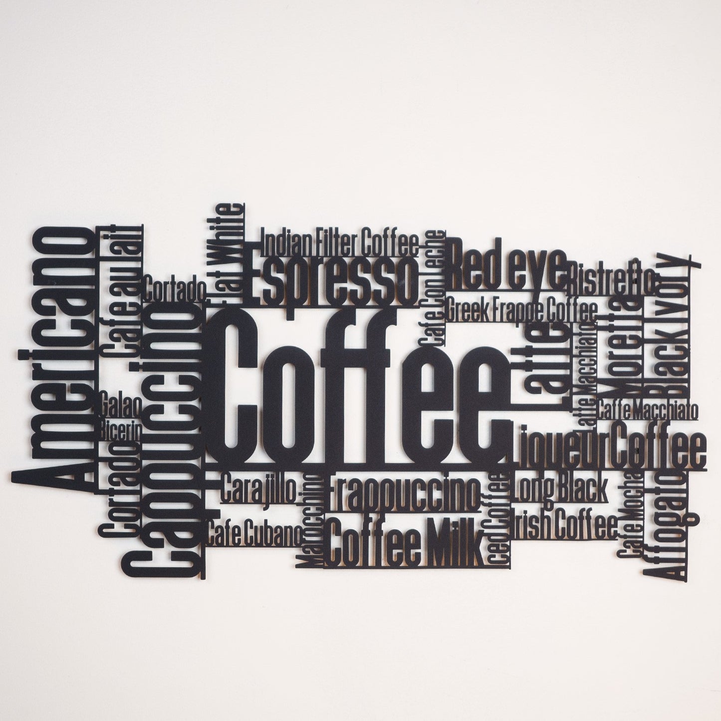 Metalna zidna dekoracija Coffee - APT566LS