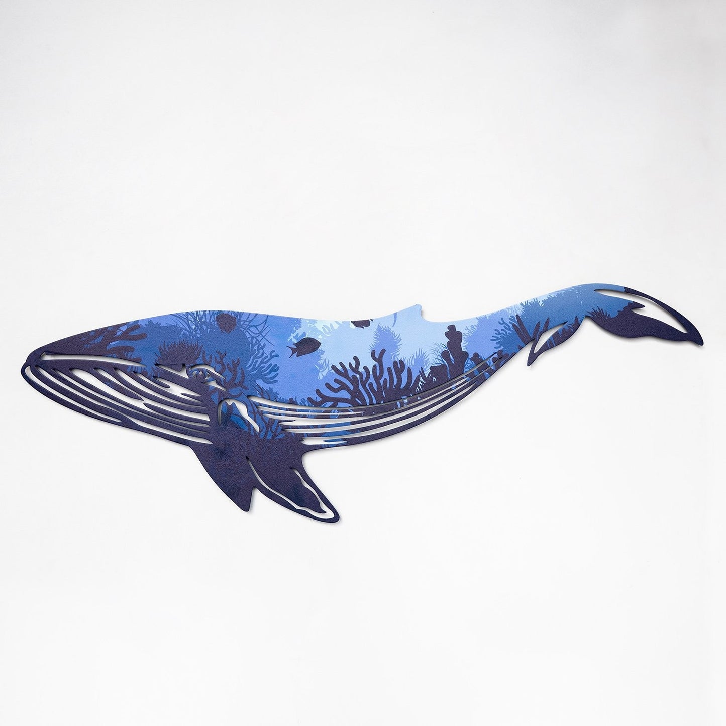 Metalna zidna dekoracija Reef Whale Metal Wall Art - APT651