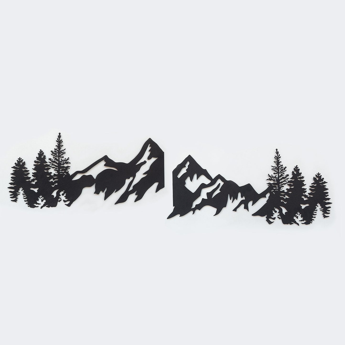 Metalna zidna dekoracija Mountains Metal Wall Art - APT630