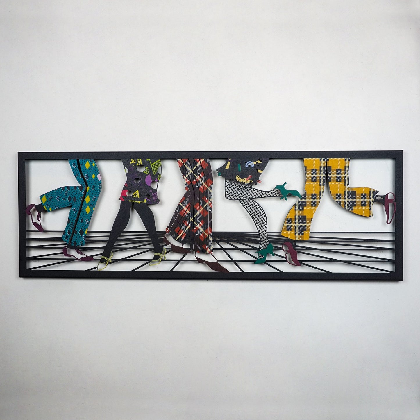 Metalna zidna dekoracija Let's Dance Metal Wall Art - APT005