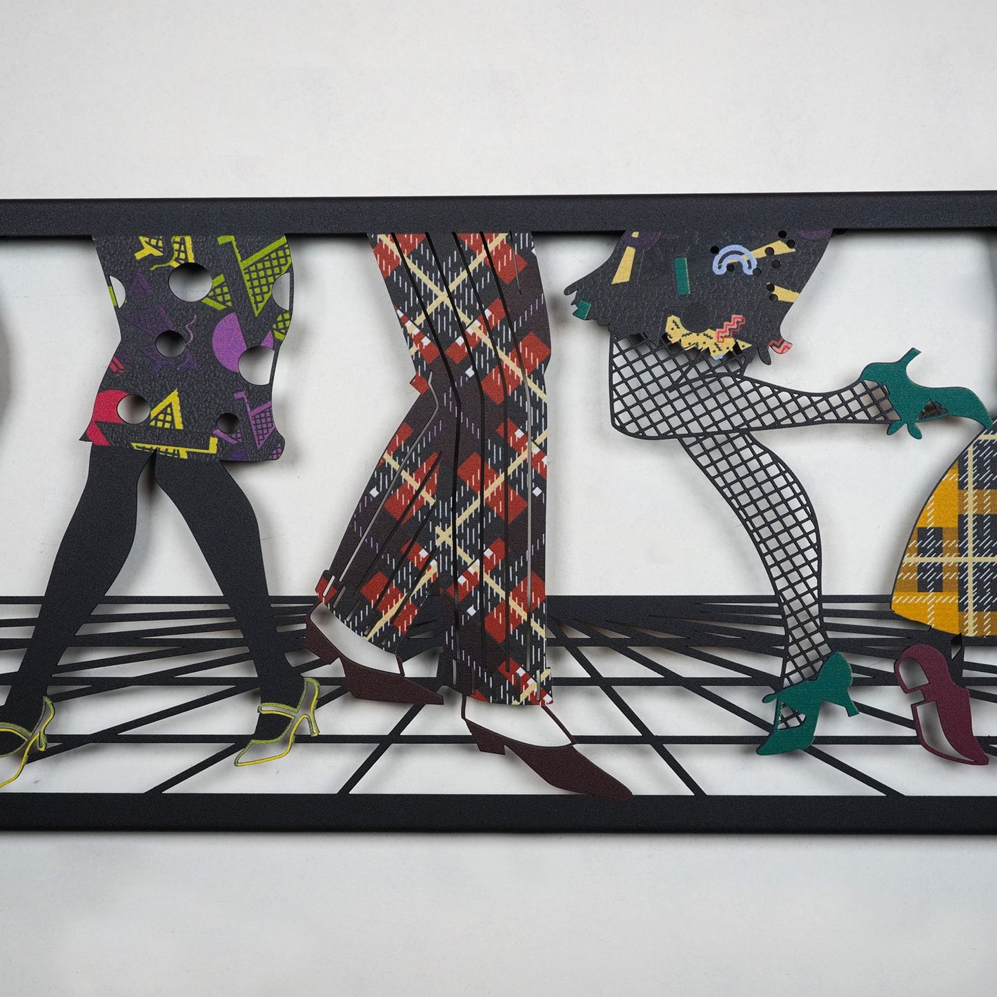 Metalna zidna dekoracija Let's Dance Metal Wall Art - APT005