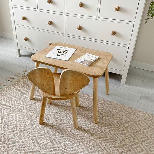 Dječja stolica MICKEY CHAIR, smeđa boja