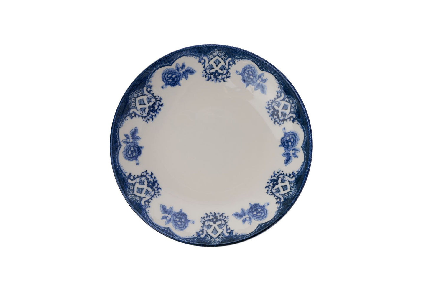 Set za večeru (24 komada) 813, bijela, plava
