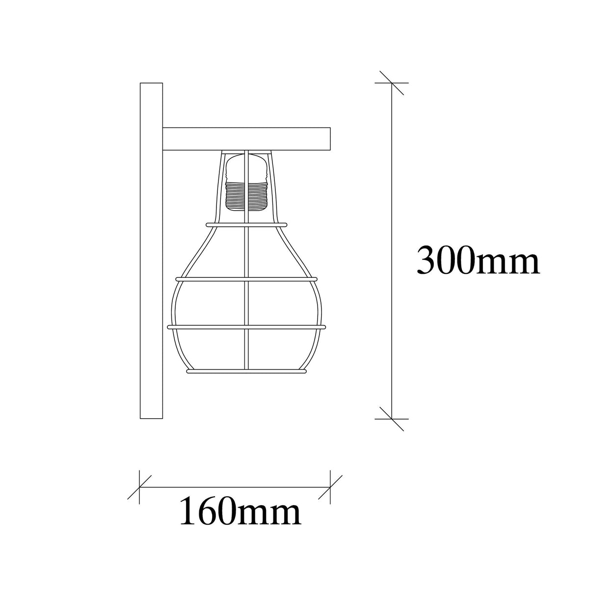 Zidna lampa, 521SHN2135