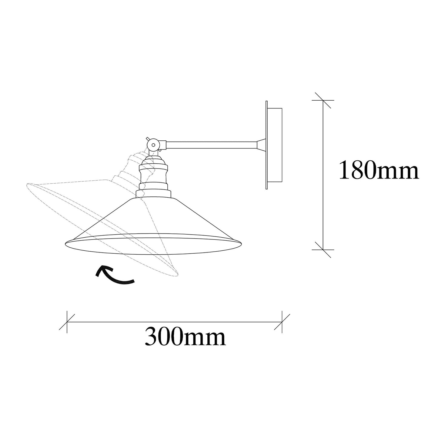 Zidna lampa, 521SHN2185