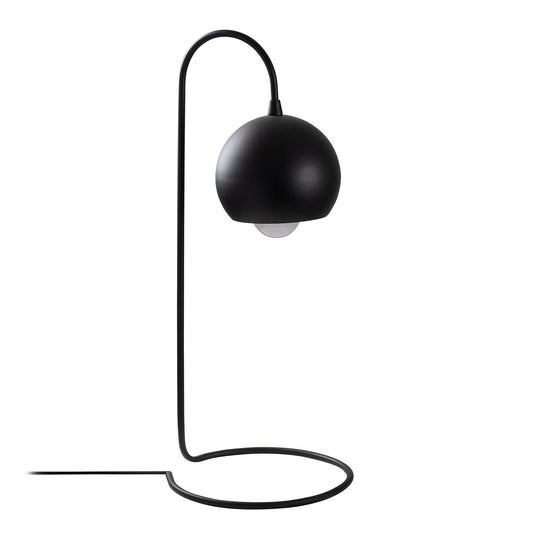 Stolna lampa YILAN, crna, metal, 14 x 23 cm, visina 56 cm, duljina kabla 150 cm, E27 40 W, Yılan - NT - 121