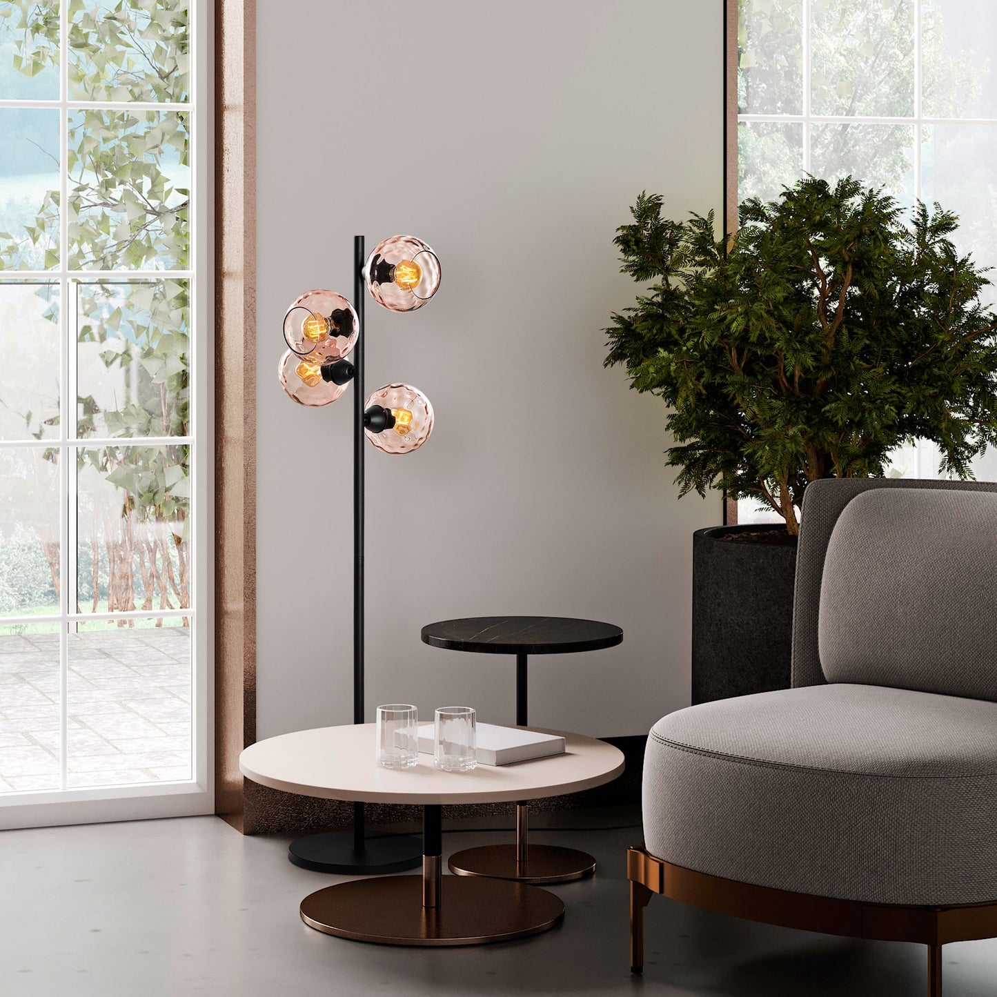 Podna lampa EMELIA