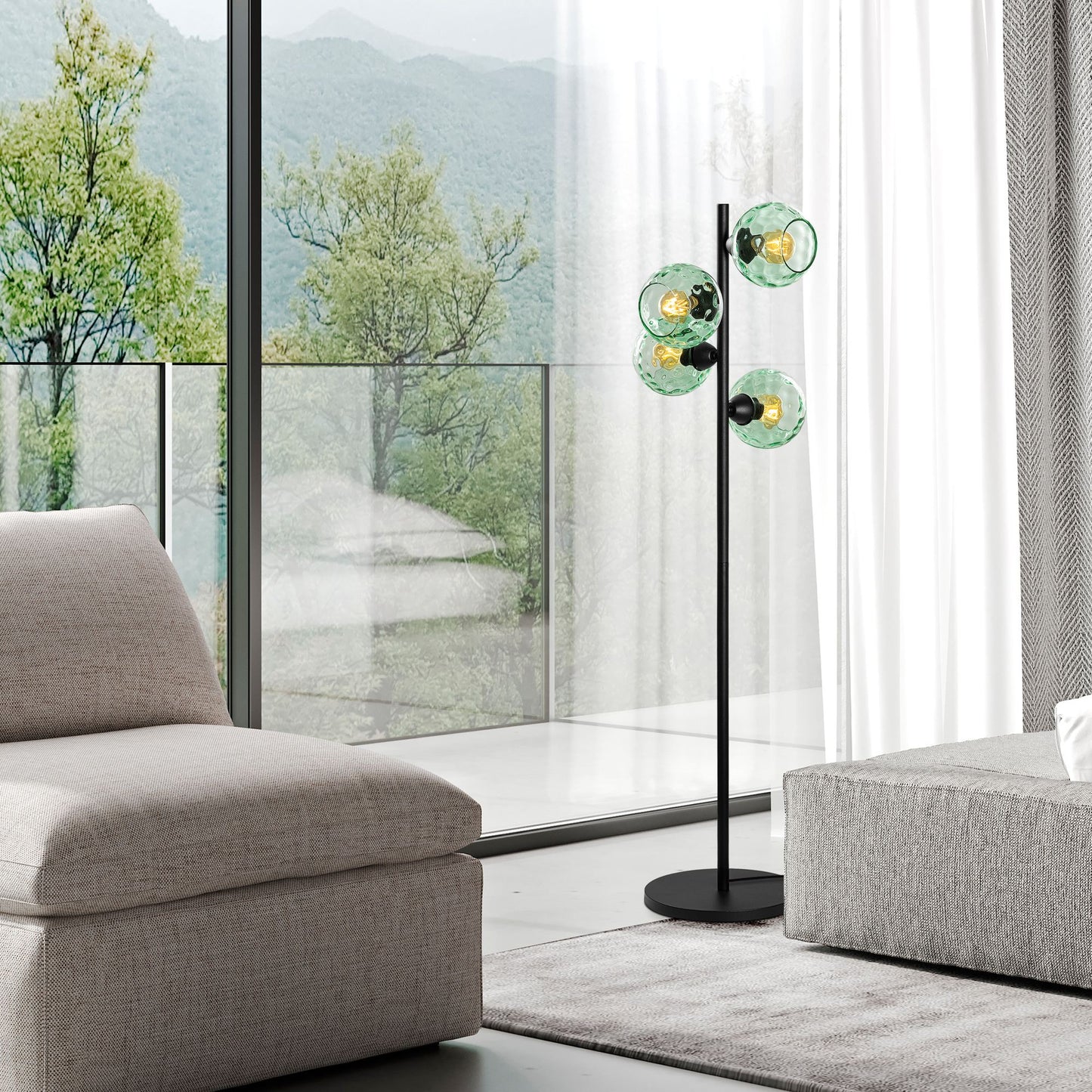 Podna lampa BRAELYNN