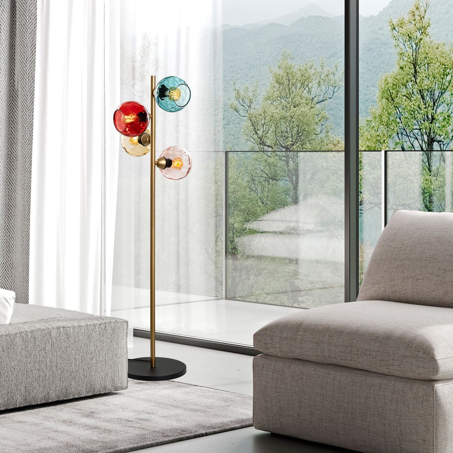 Podna lampa HAISLEY