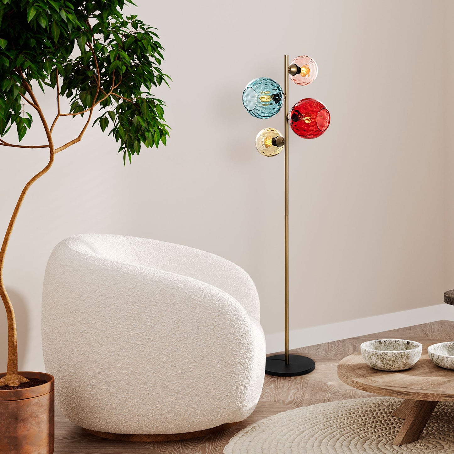 Podna lampa KINLEY