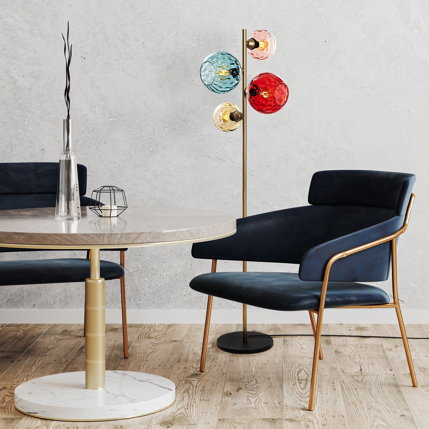 Podna lampa KINLEY