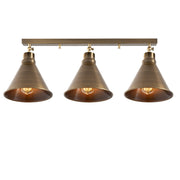 Stropna lampa VINTAGE, metalna 72 x 20 cm, visina 26 cm, E27 40 W, Berceste - N-678
