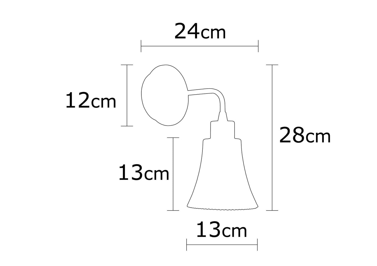 Zidna lampa, 525NOR3103