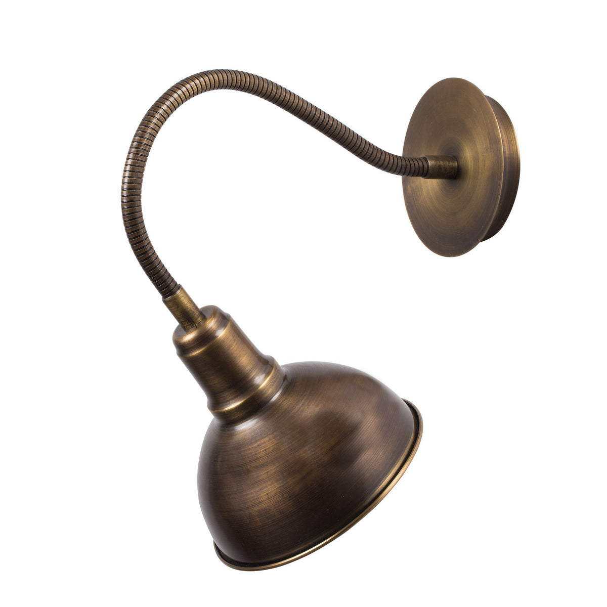 Zidna lampa KUMILUCA vintage, metal, promjer 16 cm, visina 16 cm, E27 40 W, Kumluca - N-525