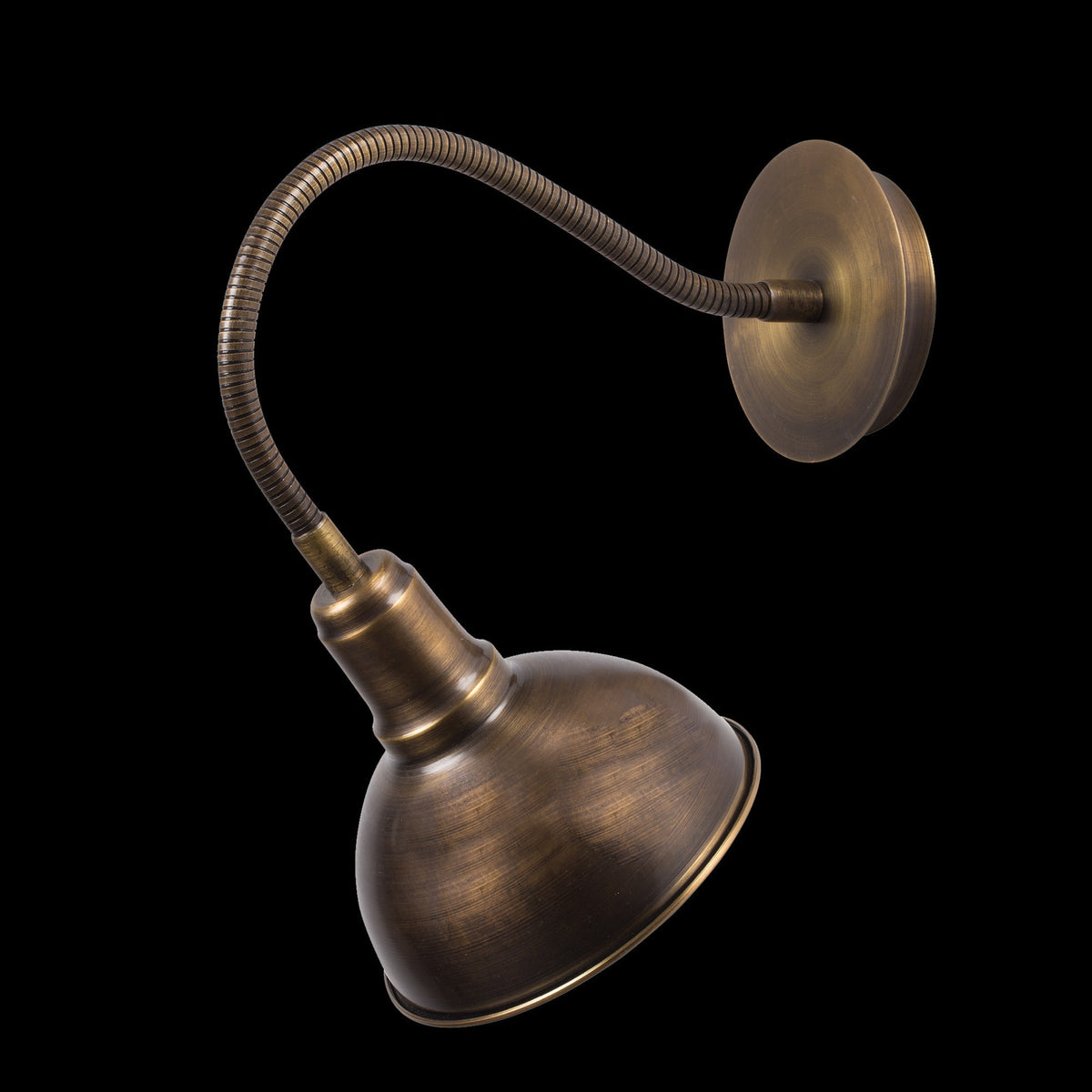 Zidna lampa KUMILUCA vintage, metal, promjer 16 cm, visina 16 cm, E27 40 W, Kumluca - N-525