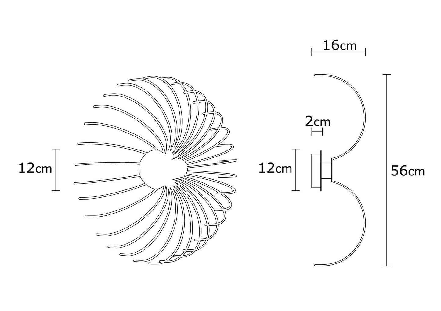 Zidna lampa, 525NOR3149