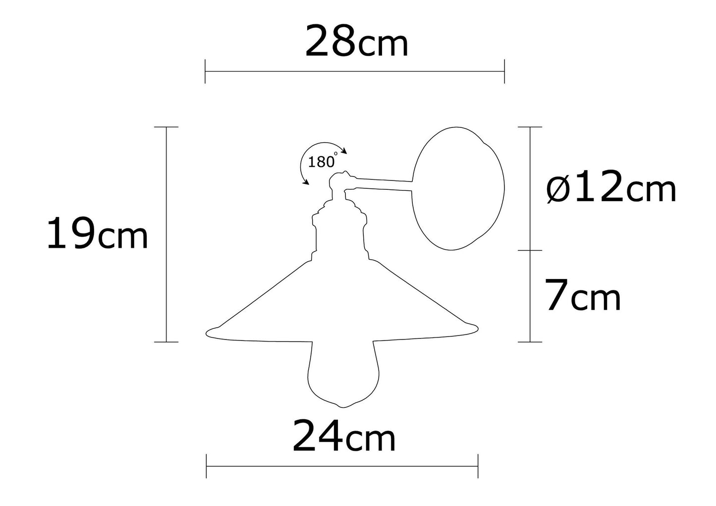 Zidna lampa, 525NOR3153