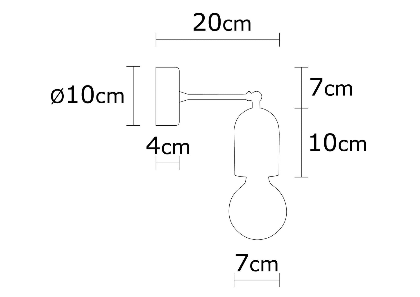 Zidna lampa, 525NOR3162