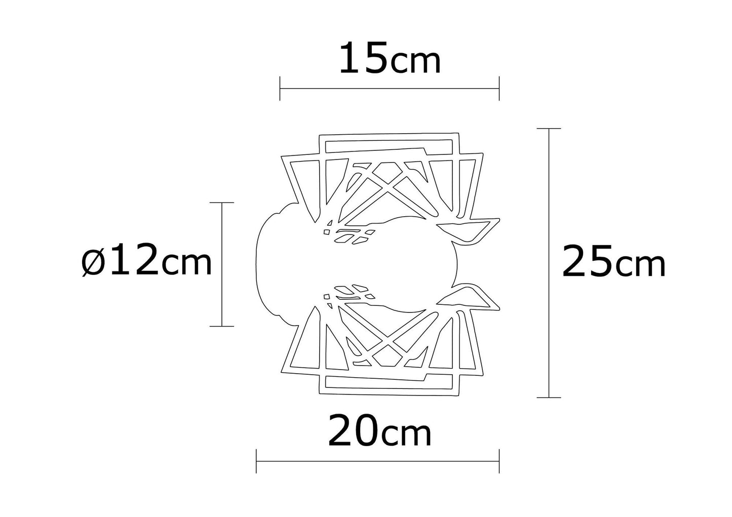 Zidna lampa, 525NOR3164