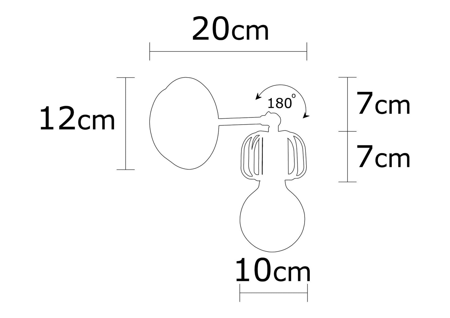 Zidna lampa, 525NOR3182