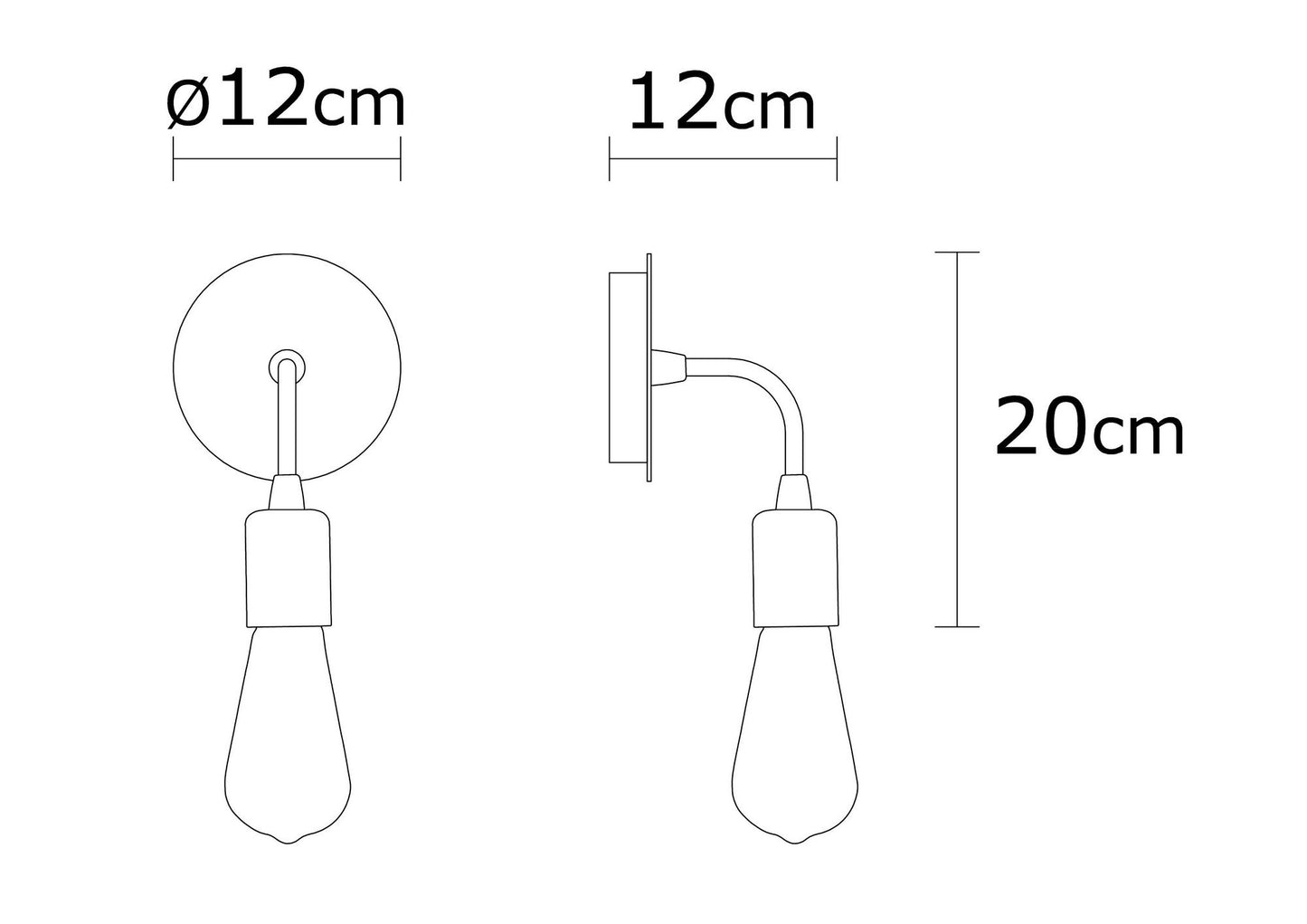 Zidna lampa, 525NOR3190