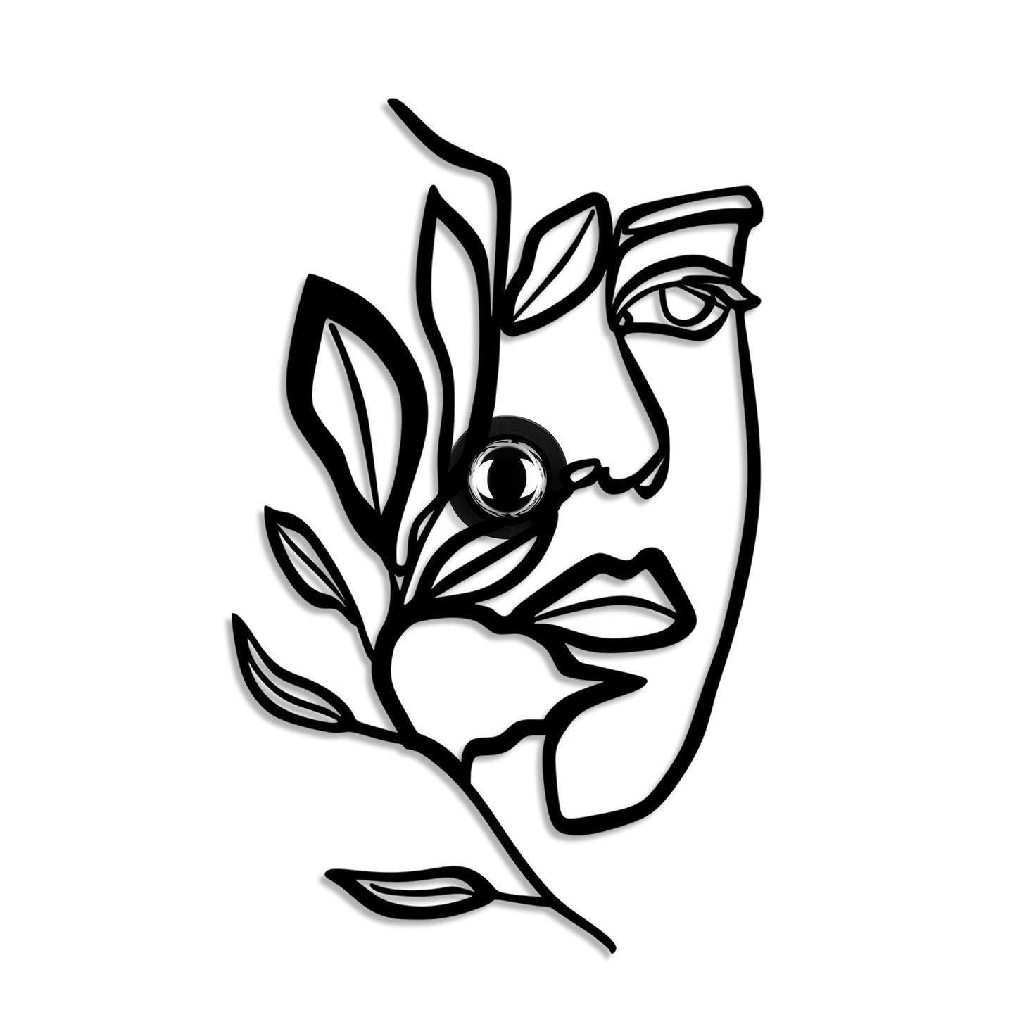 Zidna svjetiljka, Flower Faced