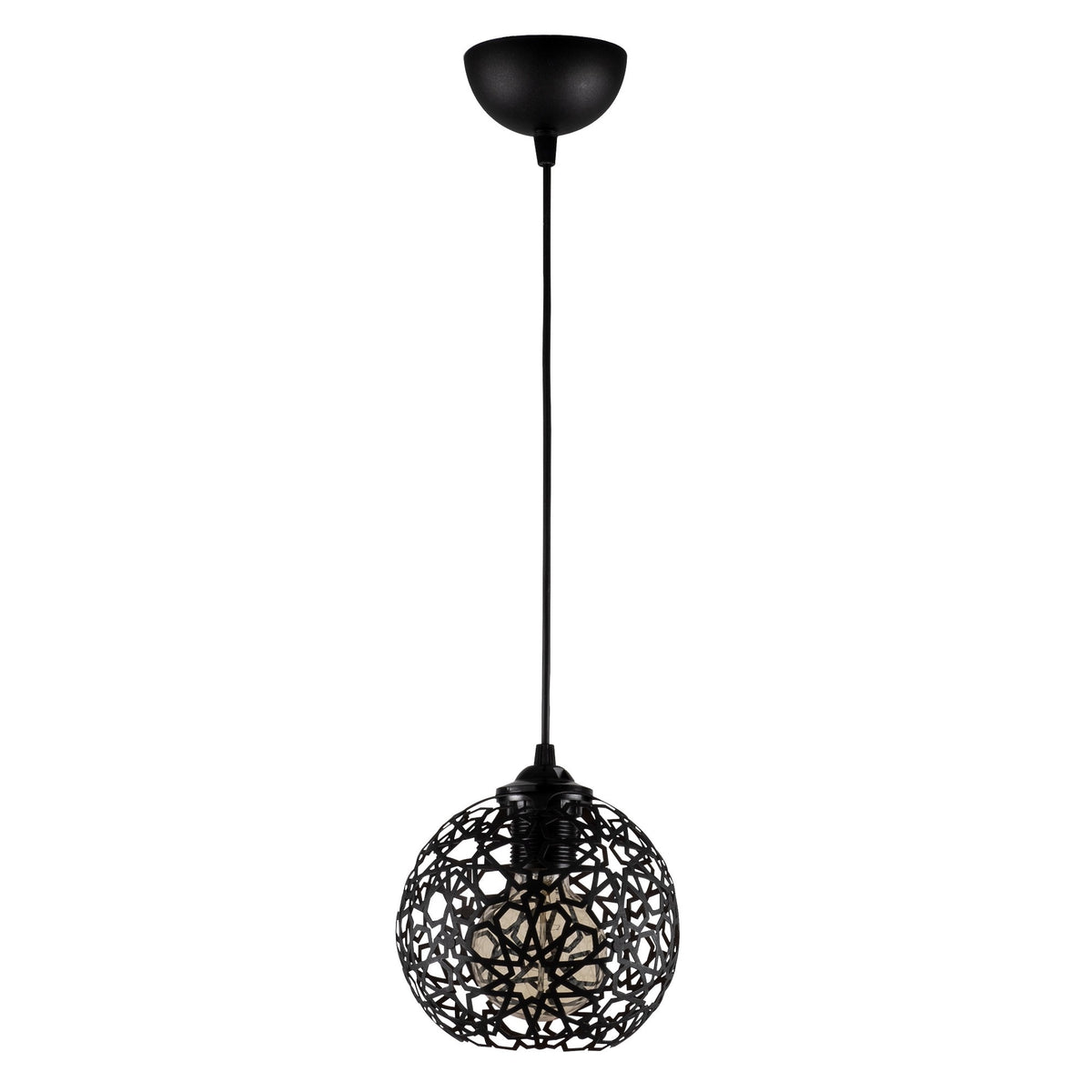 Visilica FELLINI metalna crna 17 cm, visina 115 cm, podesiva visina, duljina kabla 90 cm, E27 40W, Fellini - MR - 788