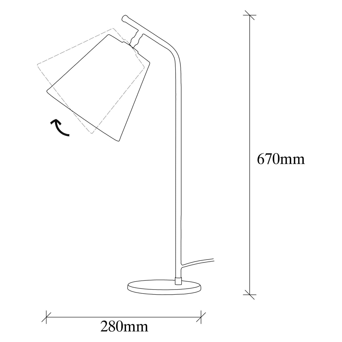 Stolna lampa, 527ABY2192