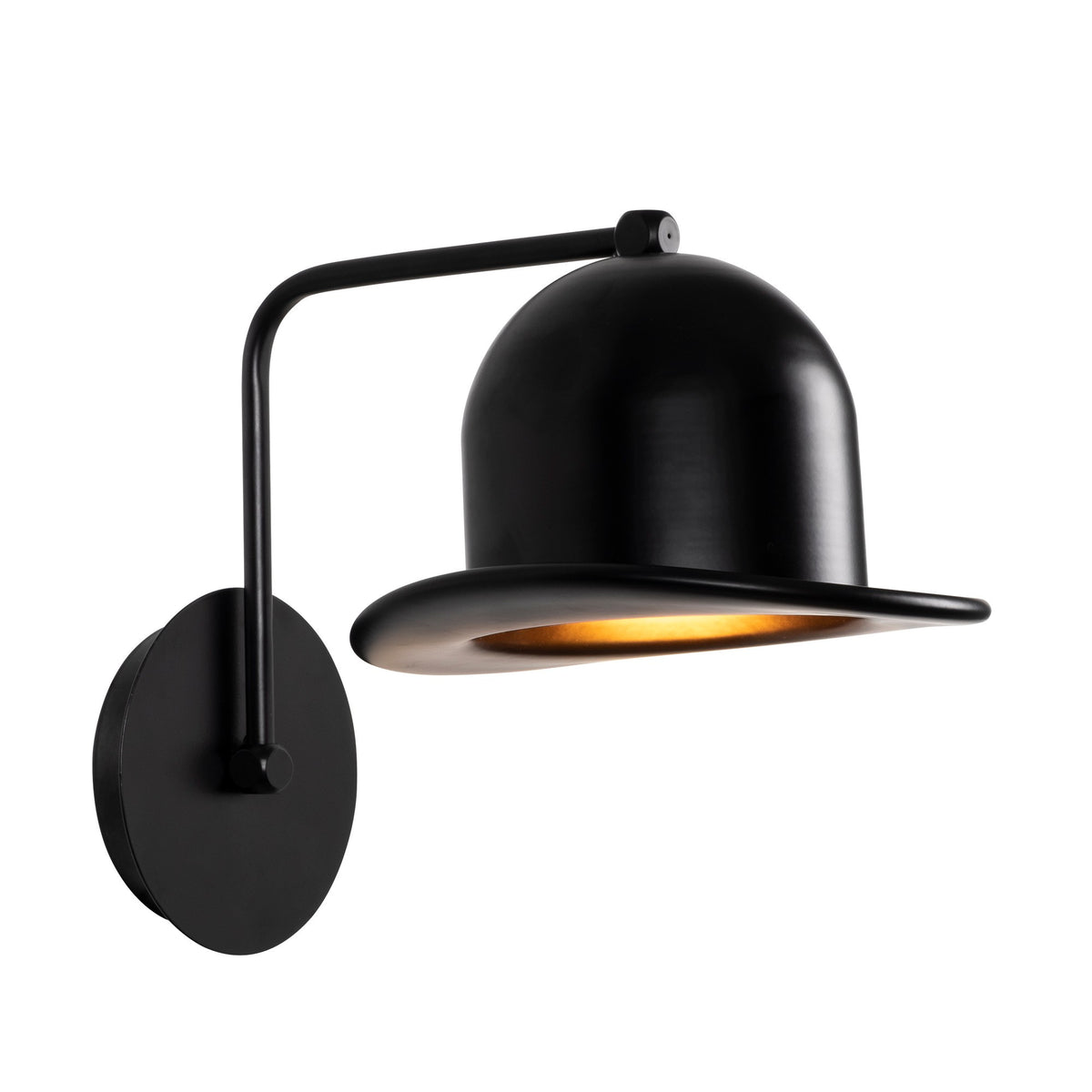 Zidna lampa FOTR metalna crna 19 x 25 cm, visina 28 cm, E27 40 W, Fötr Sivani - MR-324