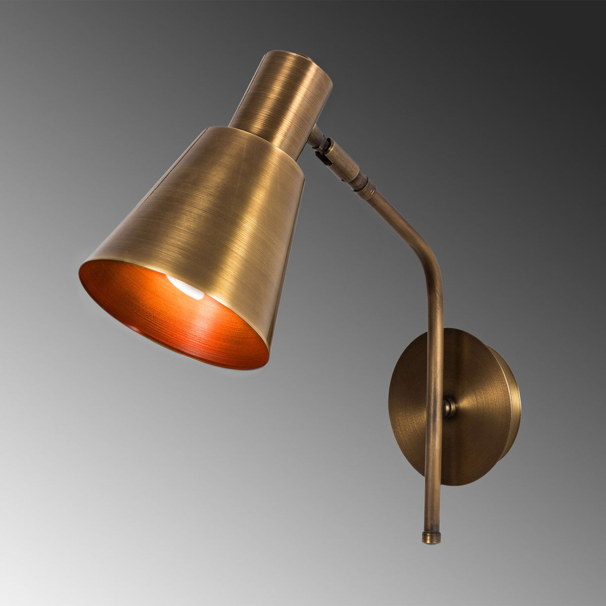 Zidna lampa SIVANI VINTAGE, metalna 14 x 36 x 40 cm, E27 W40, Sivani - MR-663