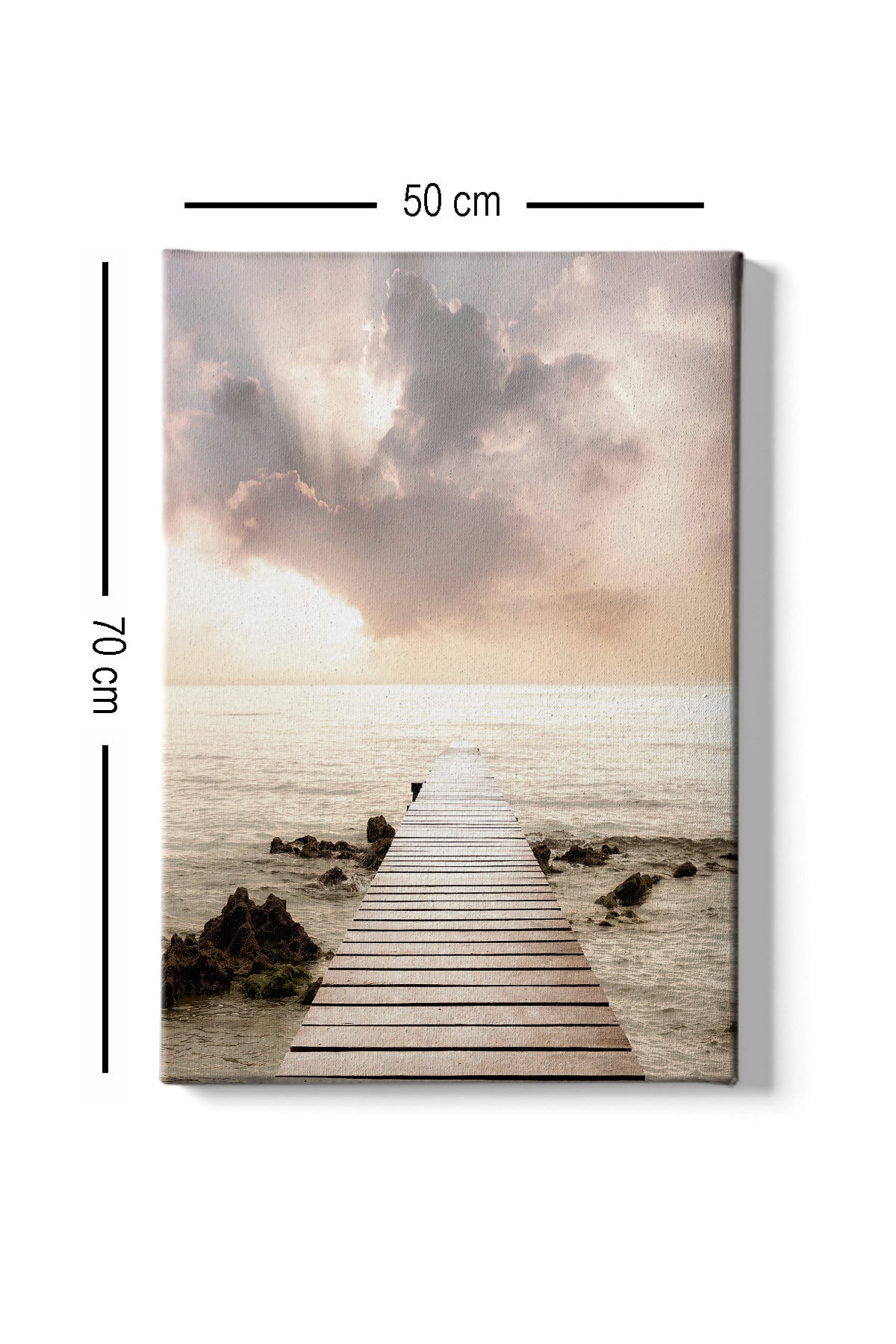 Slika ukrasna platno, Kanvas Tablo (50 x 70) - 42