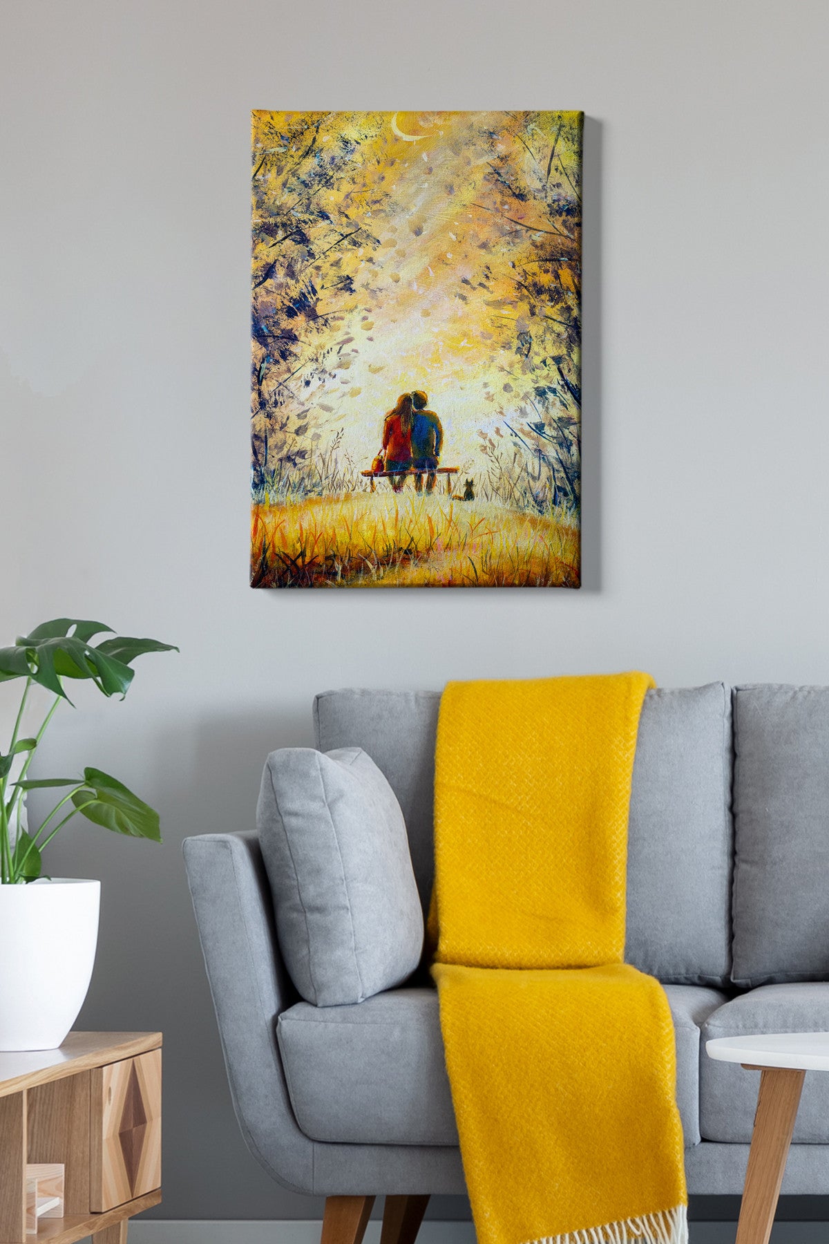 Slika ukrasna platno, Kanvas Tablo (50 x 70) - 95