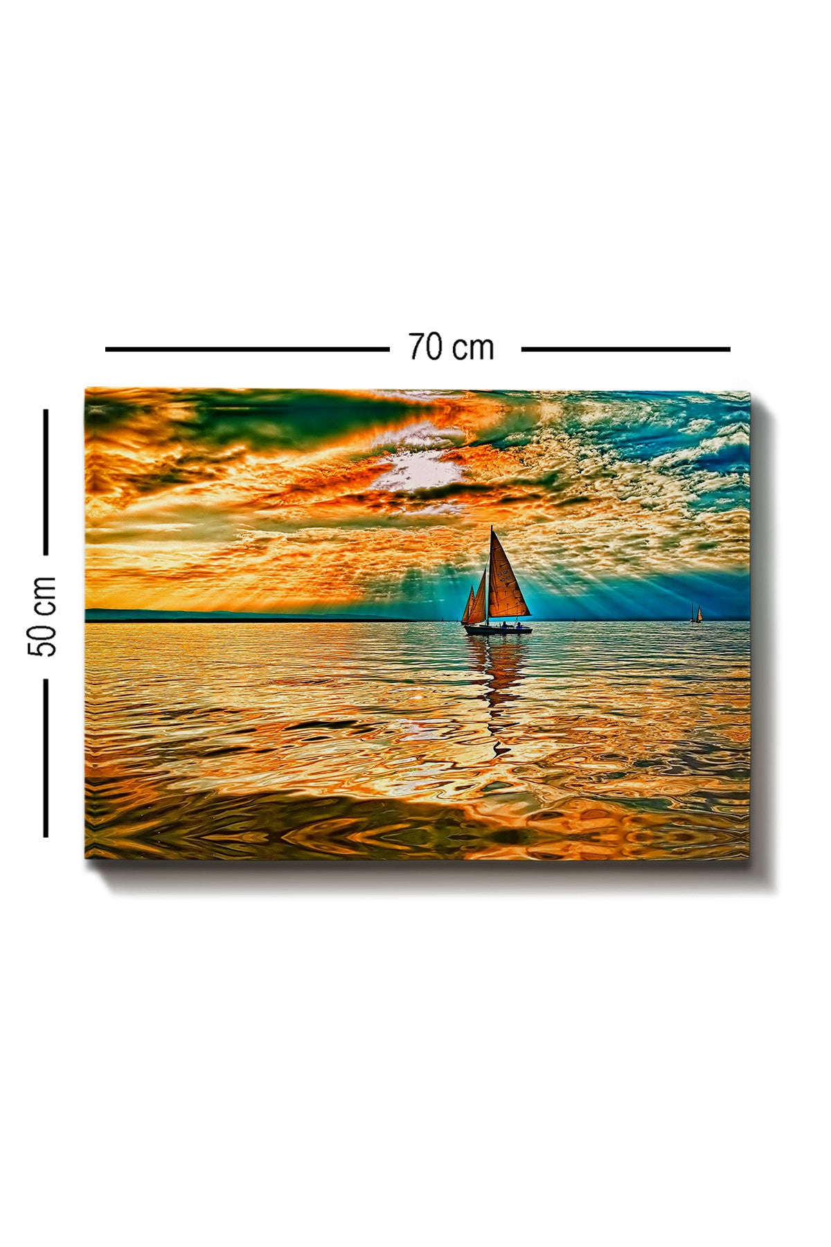 Slika ukrasna platno, Kanvas Tablo (50 x 70) - 287