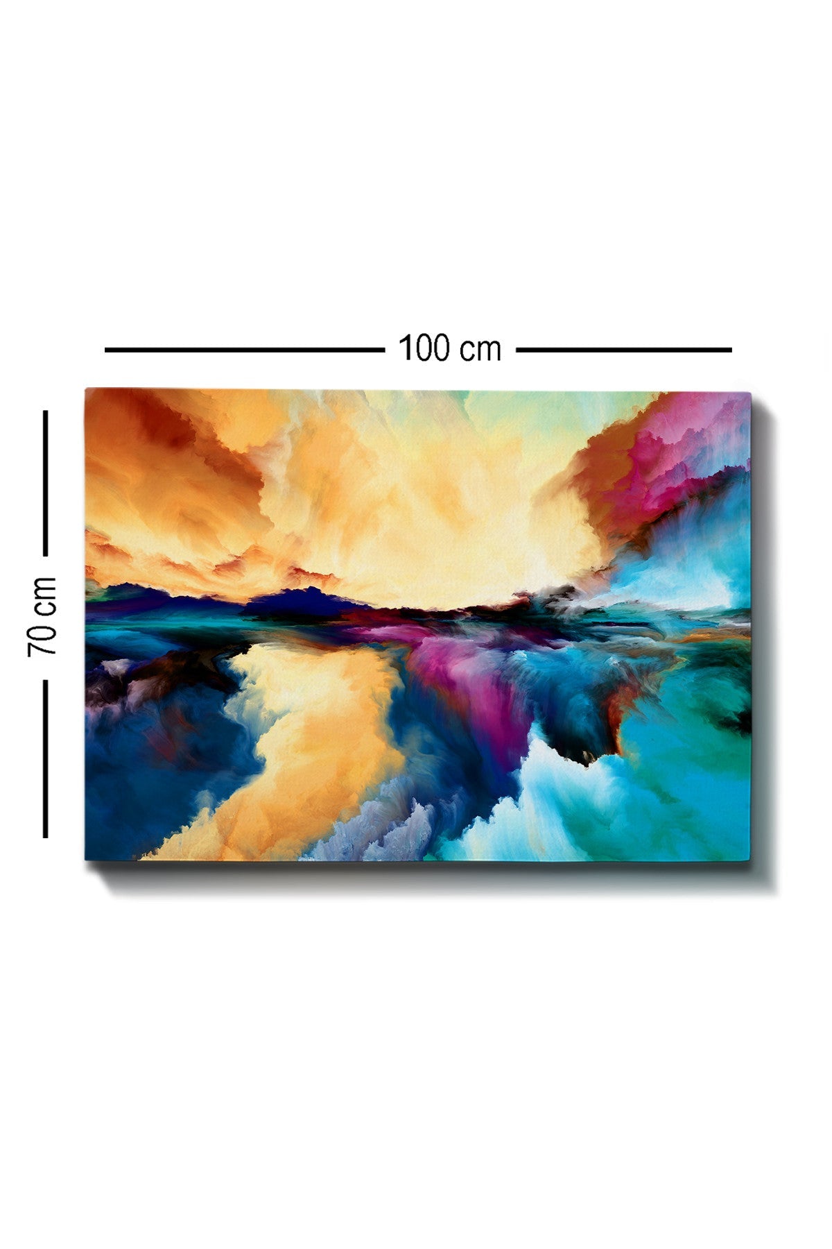 Ukrasna slika platno, Kanvas Tablo (70 x 100) - 6
