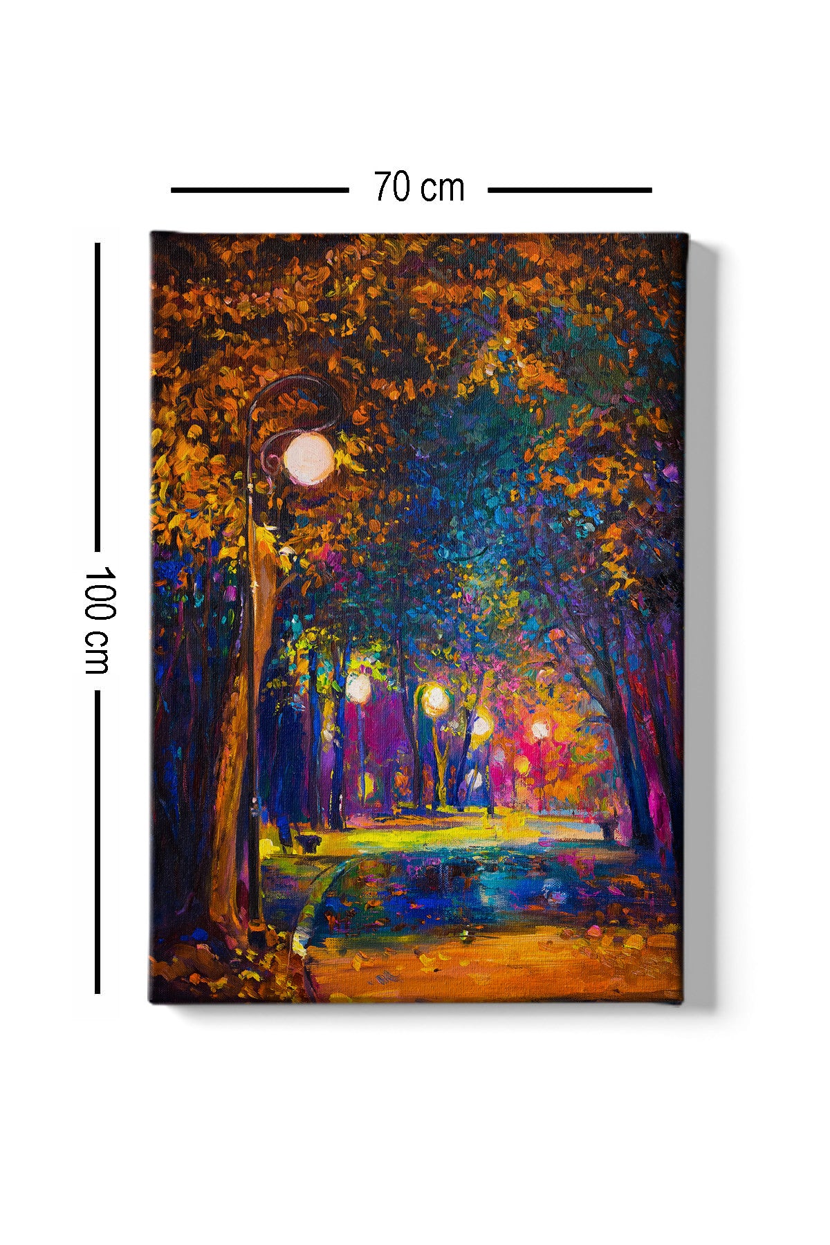Slika ukrasna platno, Kanvas Tablo (70 x 100) - 18