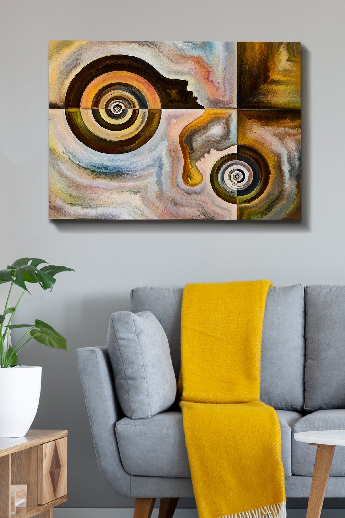Slika ukrasna platno, Kanvas Tablo (70 x 100) - 44