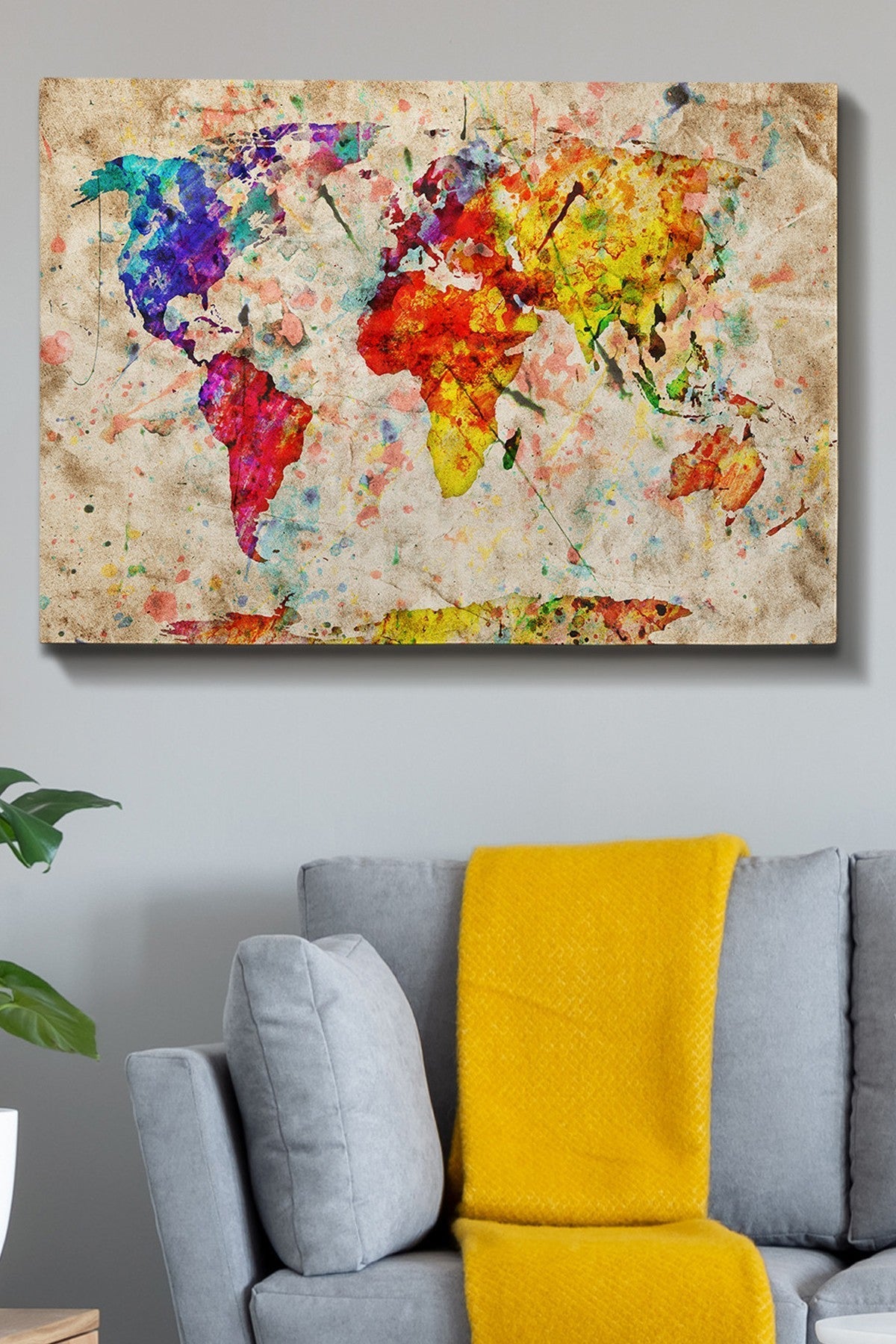 Ukrasna slika platno, Kanvas Tablo (70 x 100) - 115