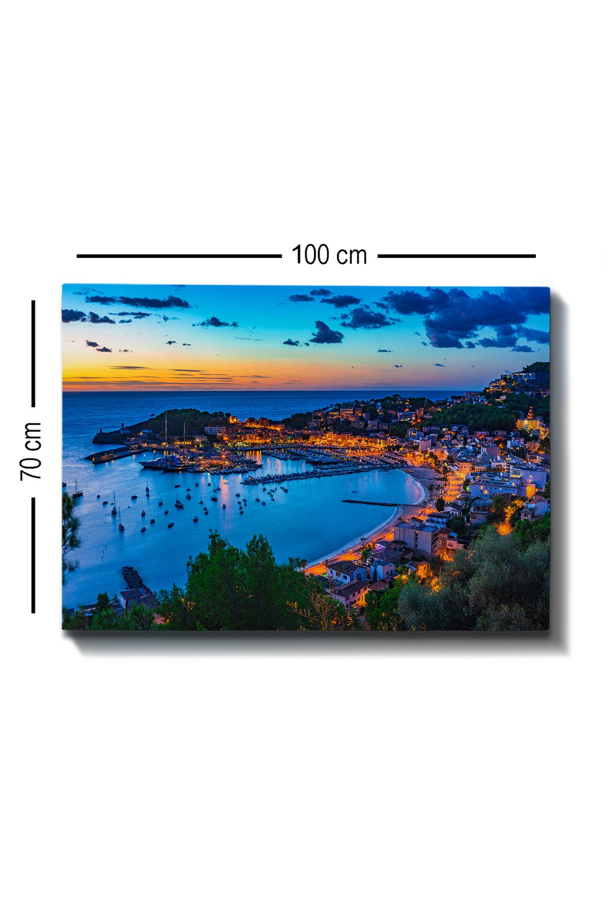 Slika ukrasna platno, Kanvas Tablo (70 x 100) - 185