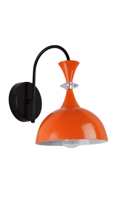 Zidna lampa 535, narančasta, crna