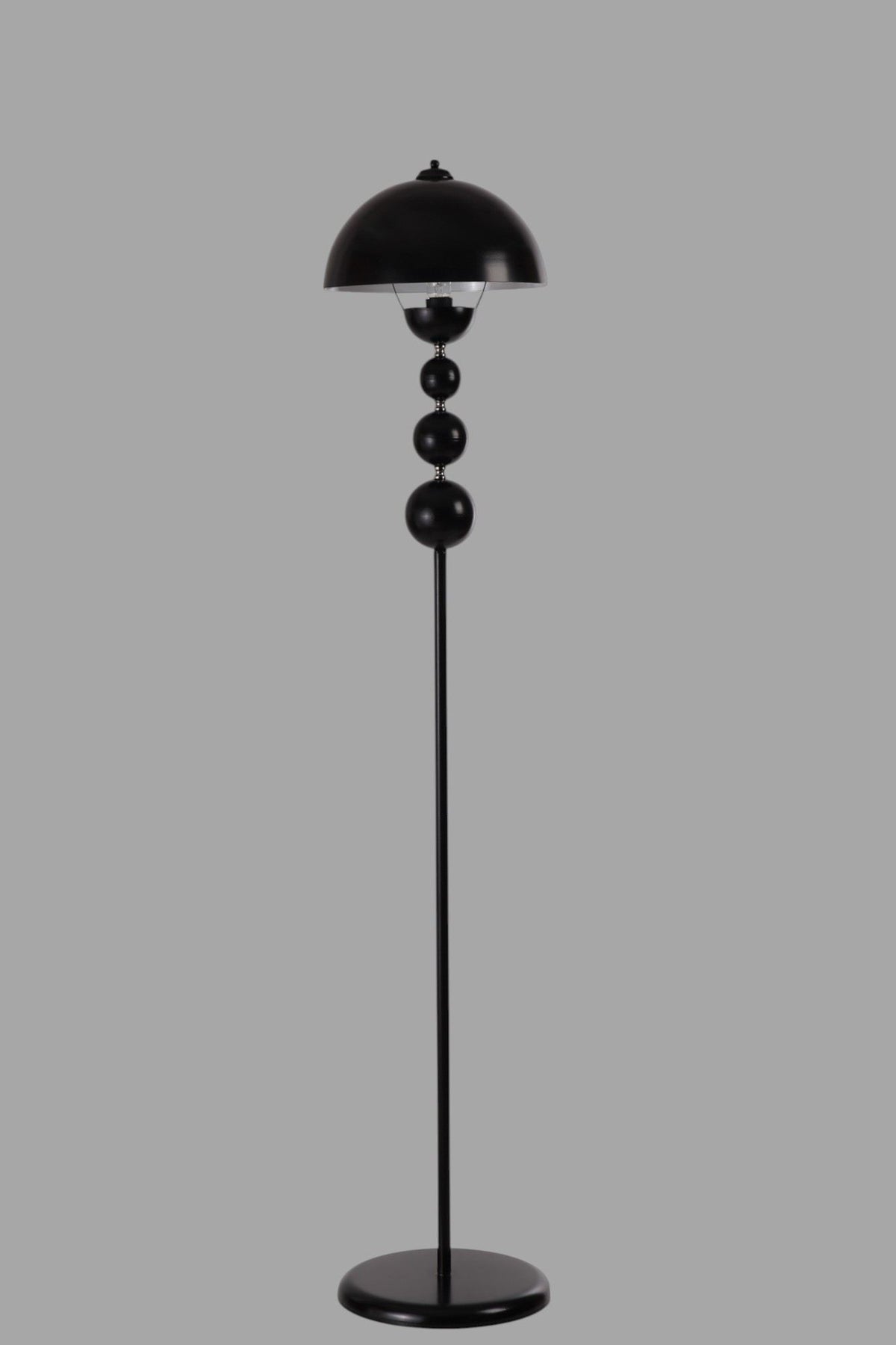 Podna lampa 146, crna