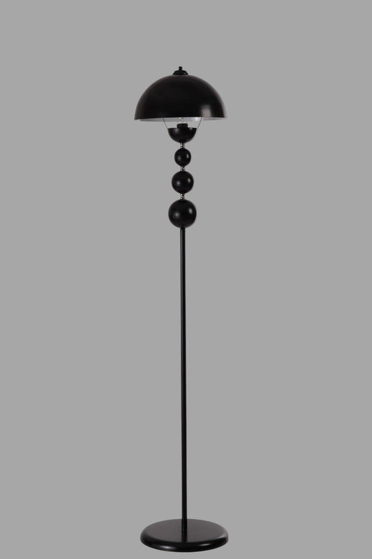 Podna lampa 146, crna