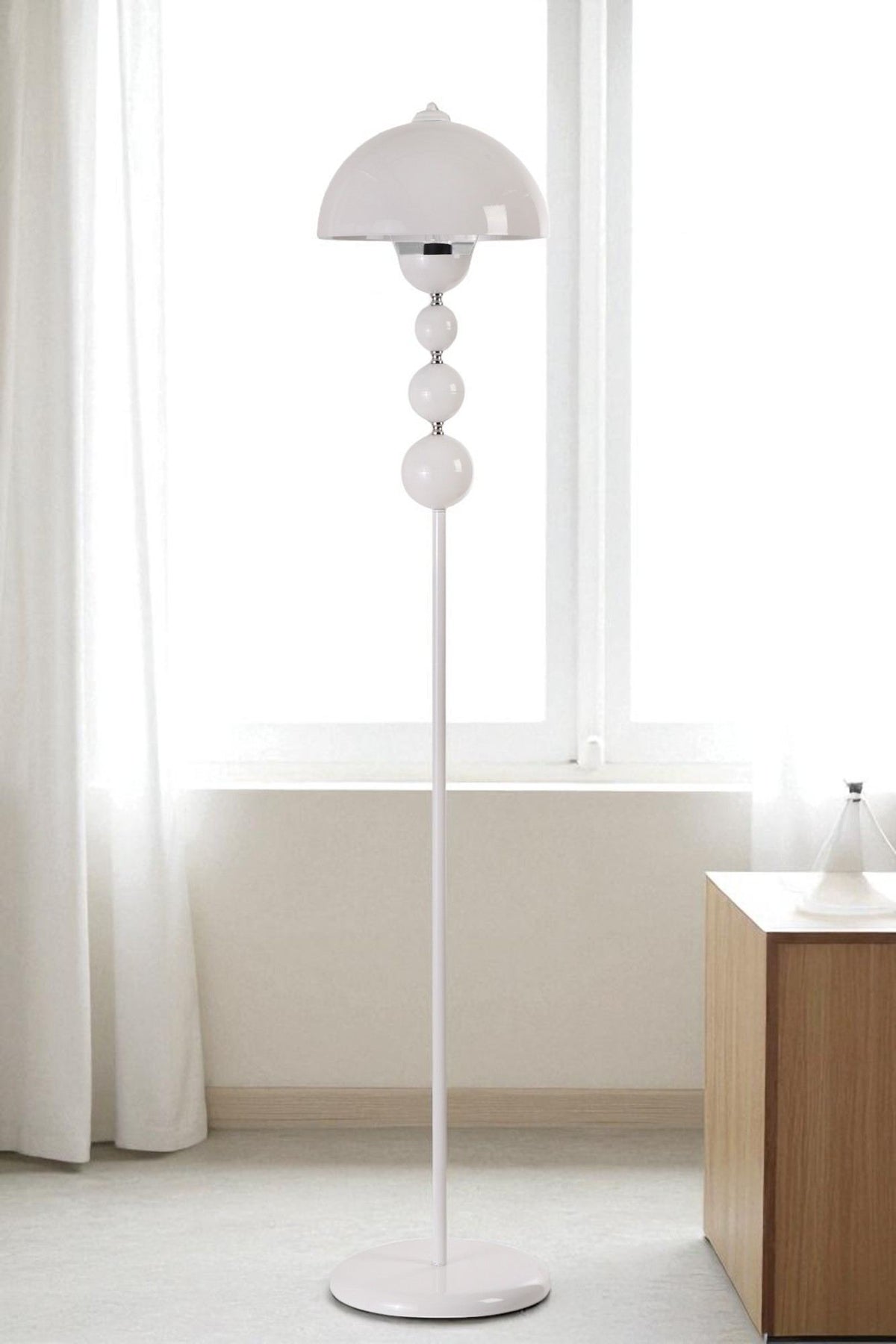 Podna lampa 177, bijela