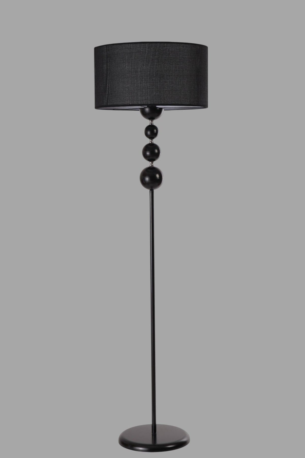 Podna lampa 214, crna